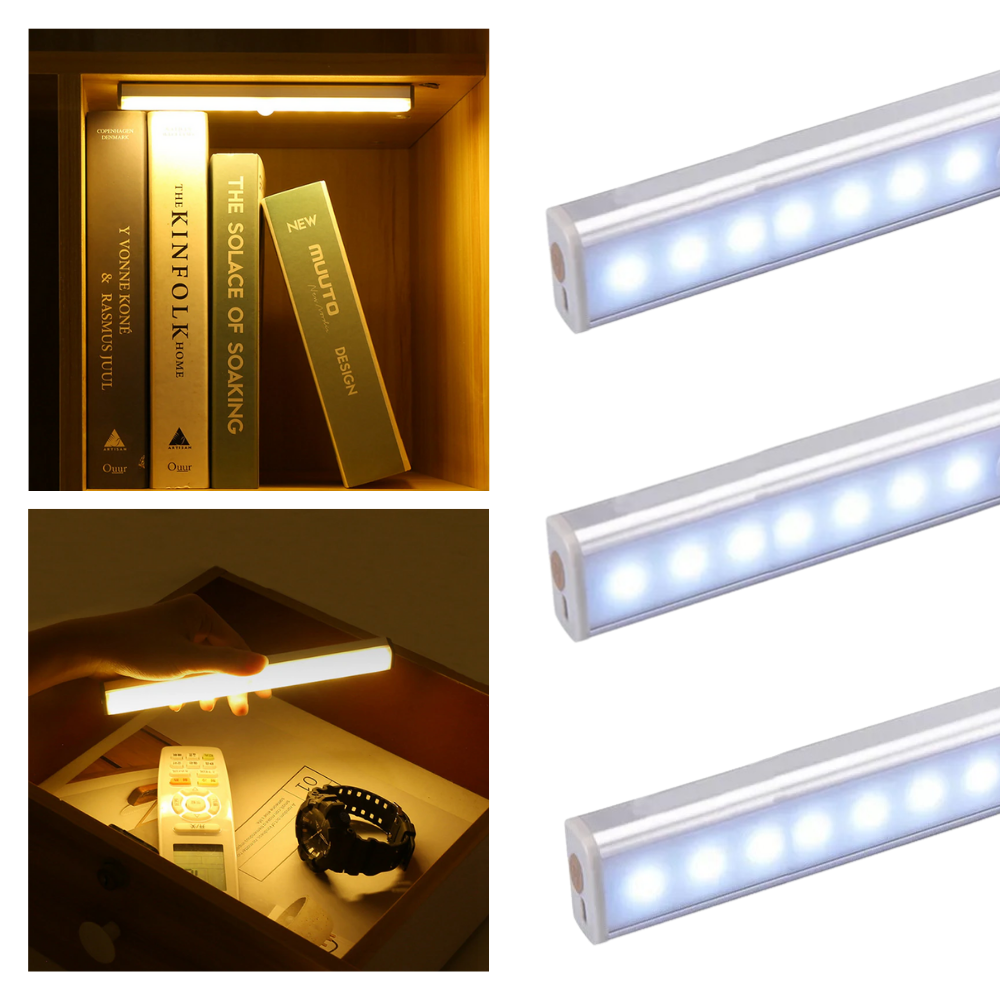 Magnetisk LED belysning med rörelsesensor - Ozerty