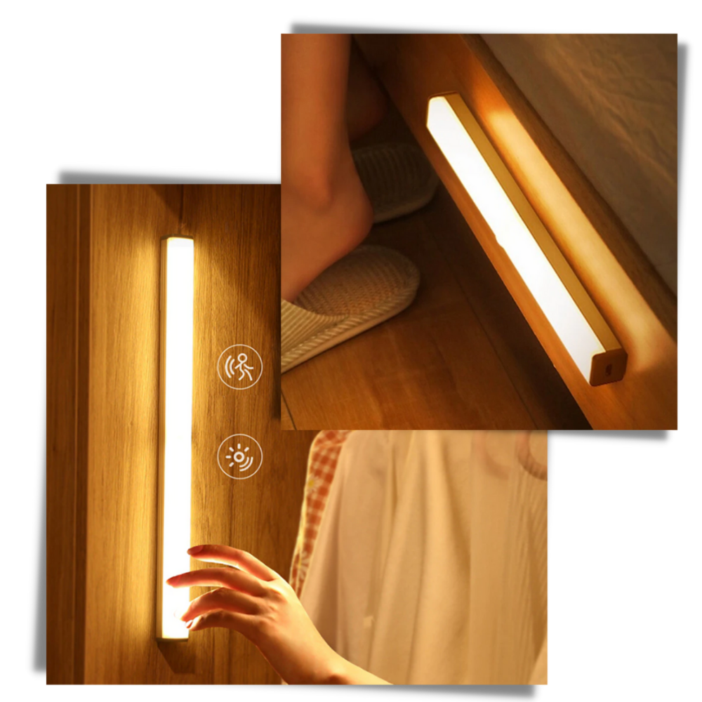 Magnetisk LED belysning med rörelsesensor - Ozerty