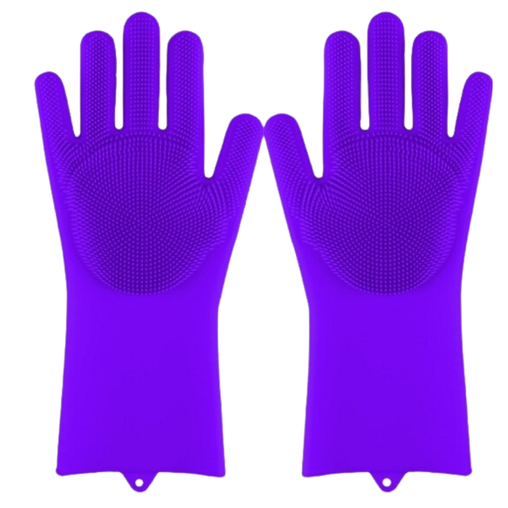 Versatile silicone gloves
