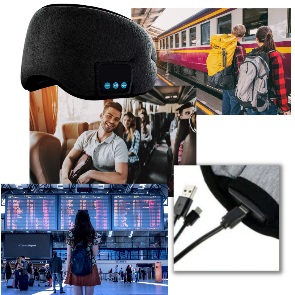 Bluetooth-sömnmask - Ozerty