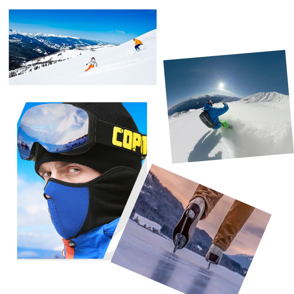 Snöglasögon med linspaket - Ozerty