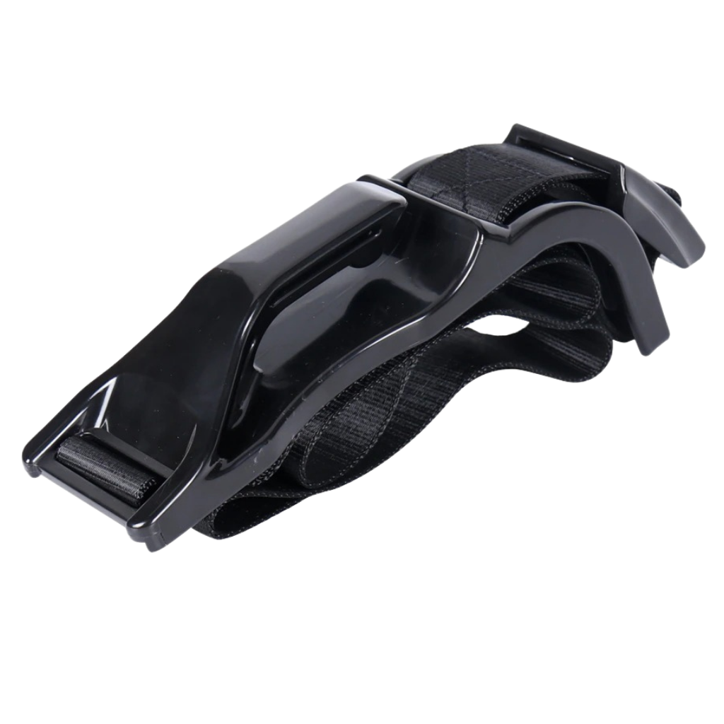 Seat belt adjuster for protection of pregnant women