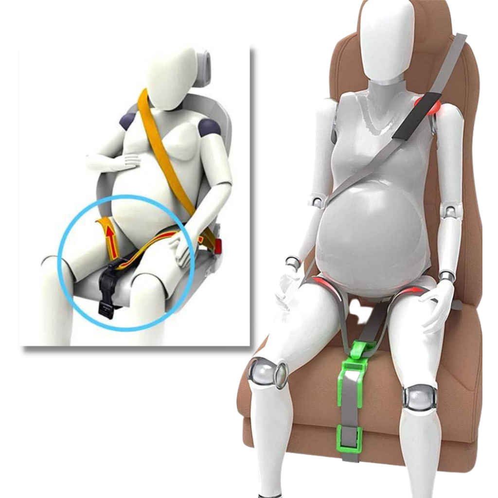Justerare för säkerhetsbälte för skydd av gravida kvinnor - Ozerty
