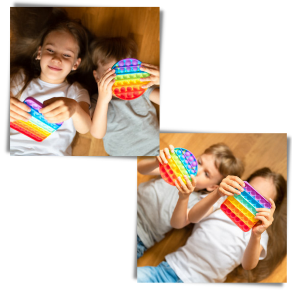 Enkel grop stressreducerande sensorisk leksak - Ozerty