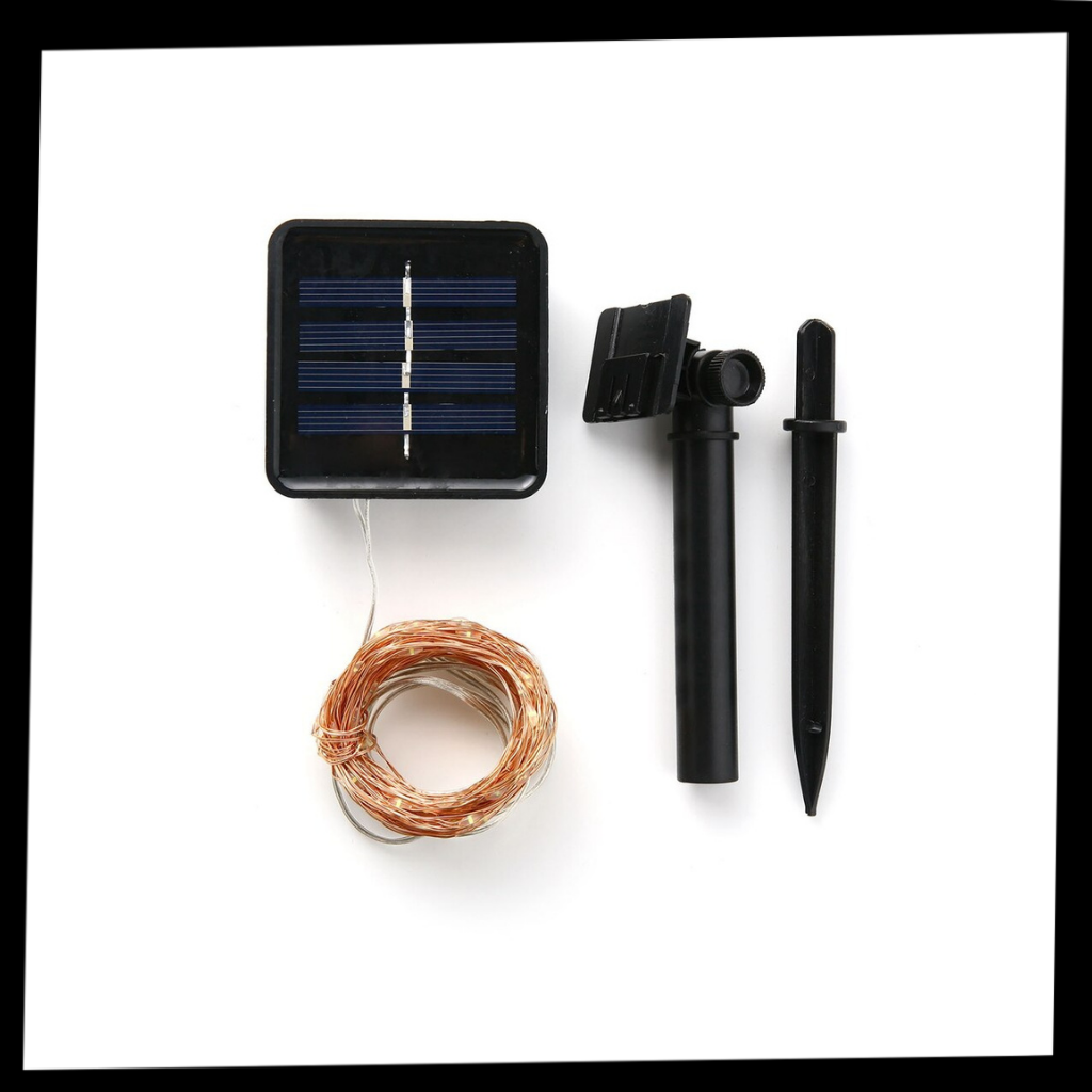 Solcellsdriven LED ljusslinga - Ozerty