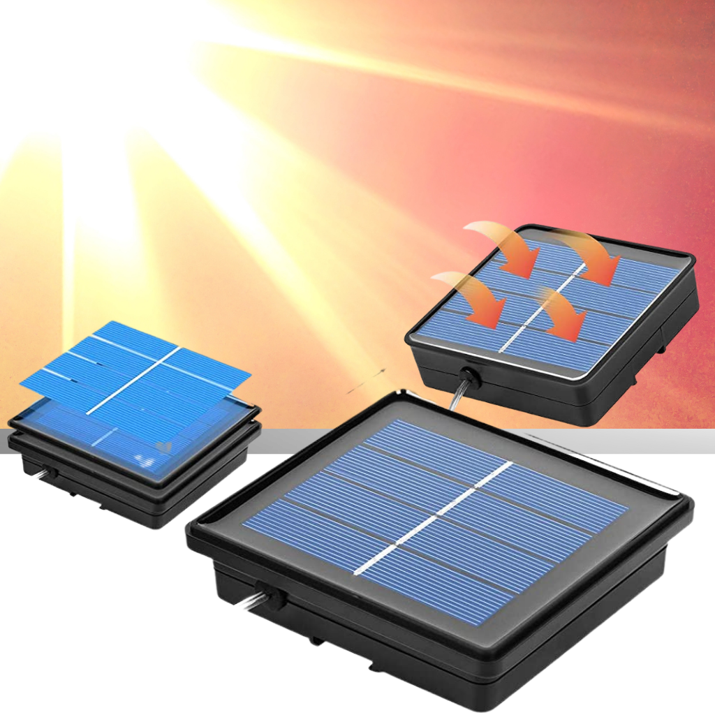 Solcellsdriven LED ljusslinga - Ozerty