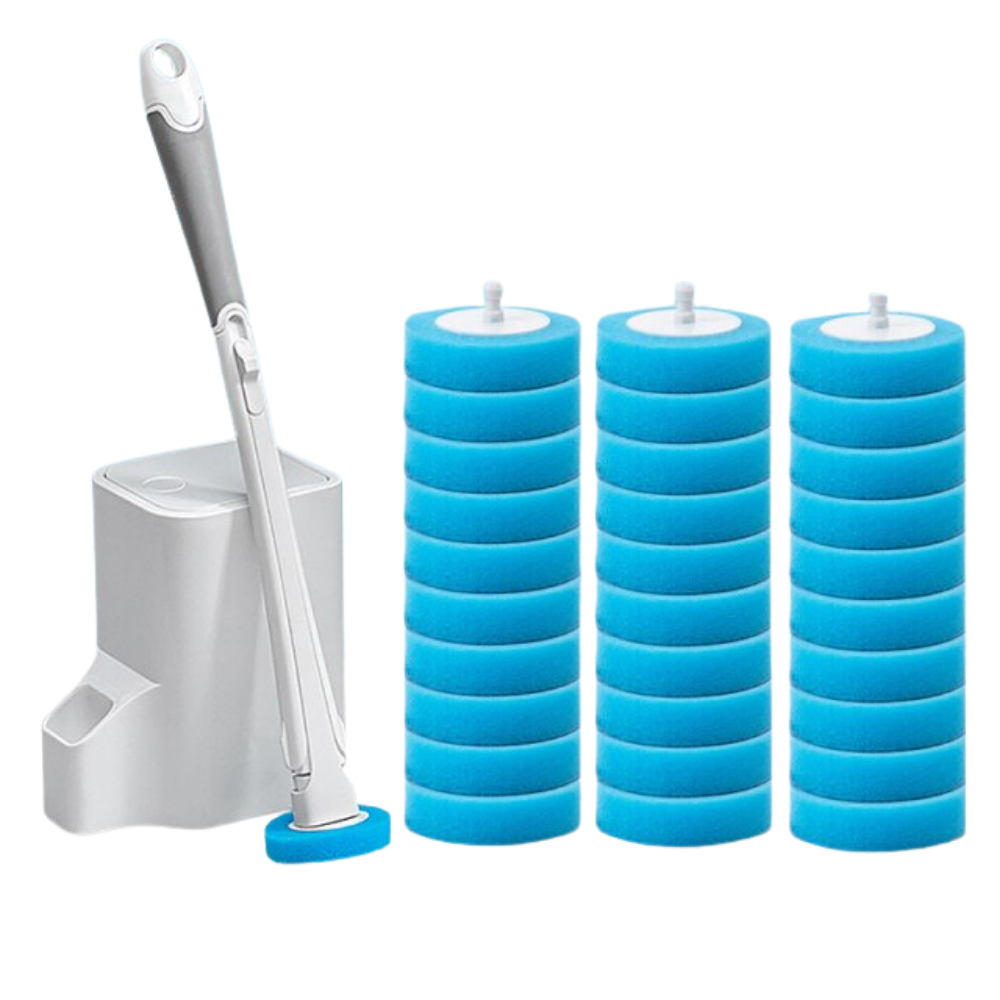 Toilet brush single use