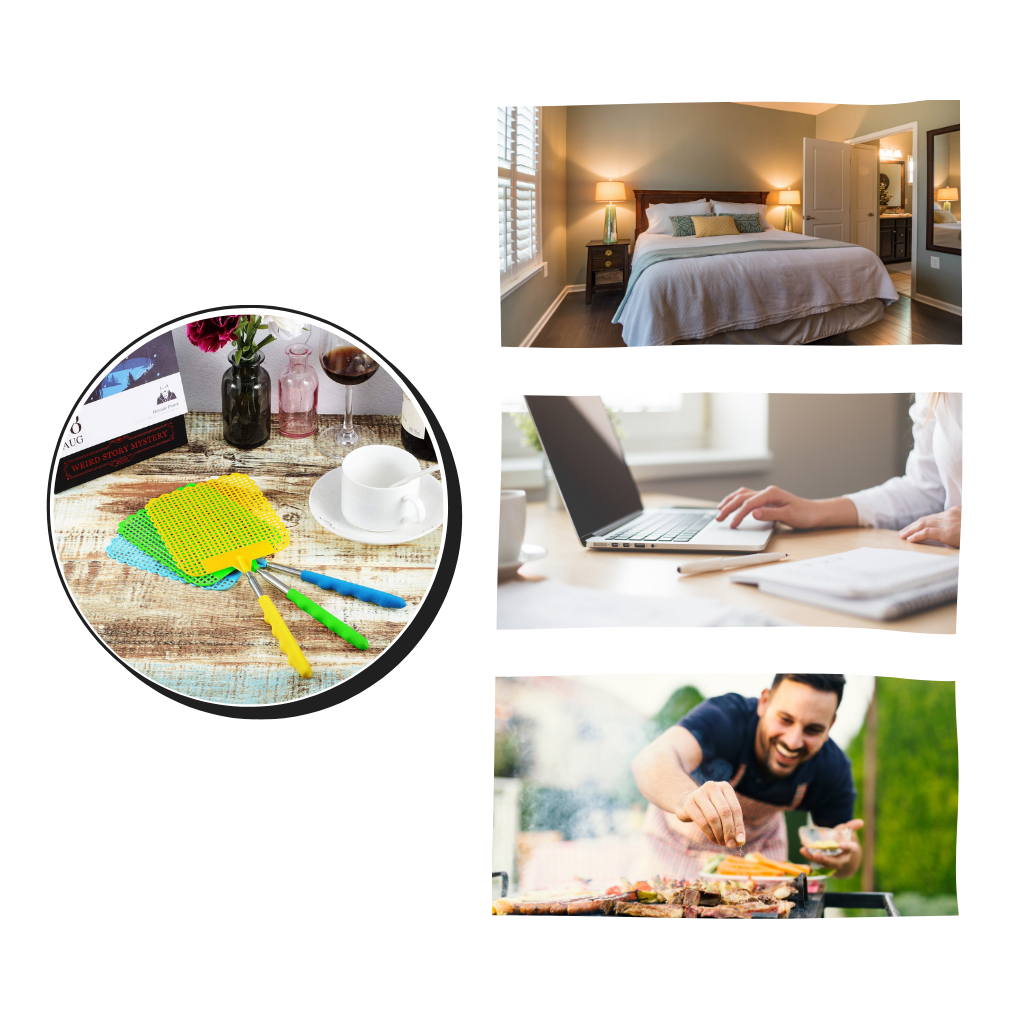 Teleskopisk handhållen flugsmällare i rostfritt stål - Ozerty