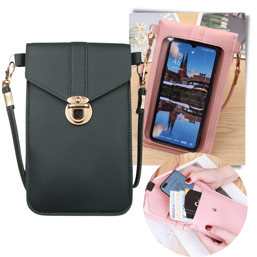 Touchable mobile discount phone bag