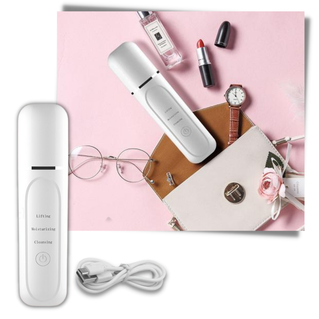 Vibrerande ansiktsskrubb - Ozerty