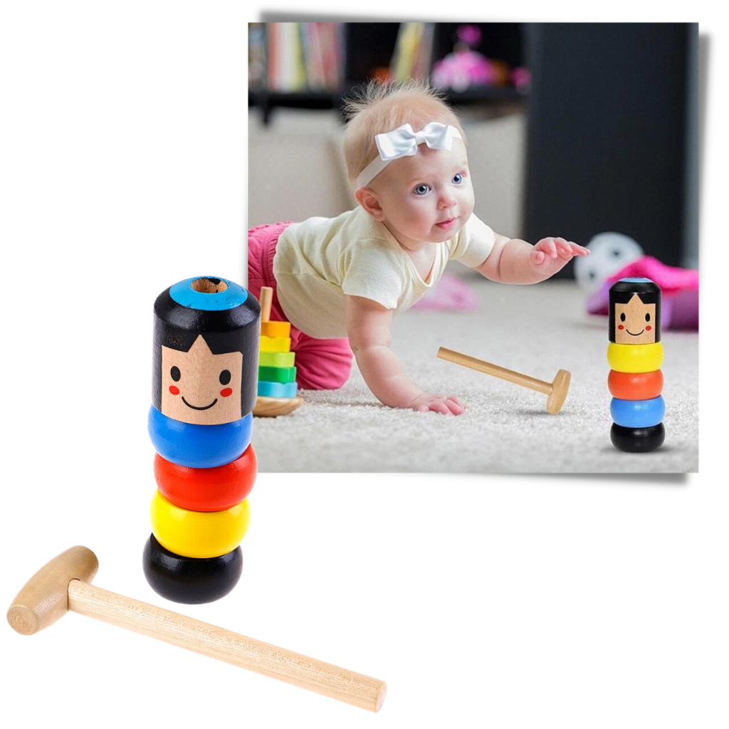 Leksak av okrossbar träman - Ozerty