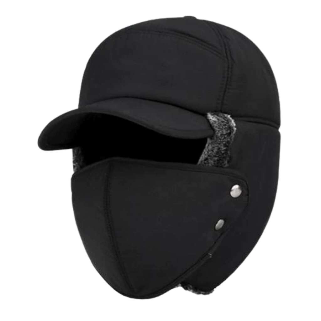 Unisex öron- och ansiktsskydd med hatt - Ozerty