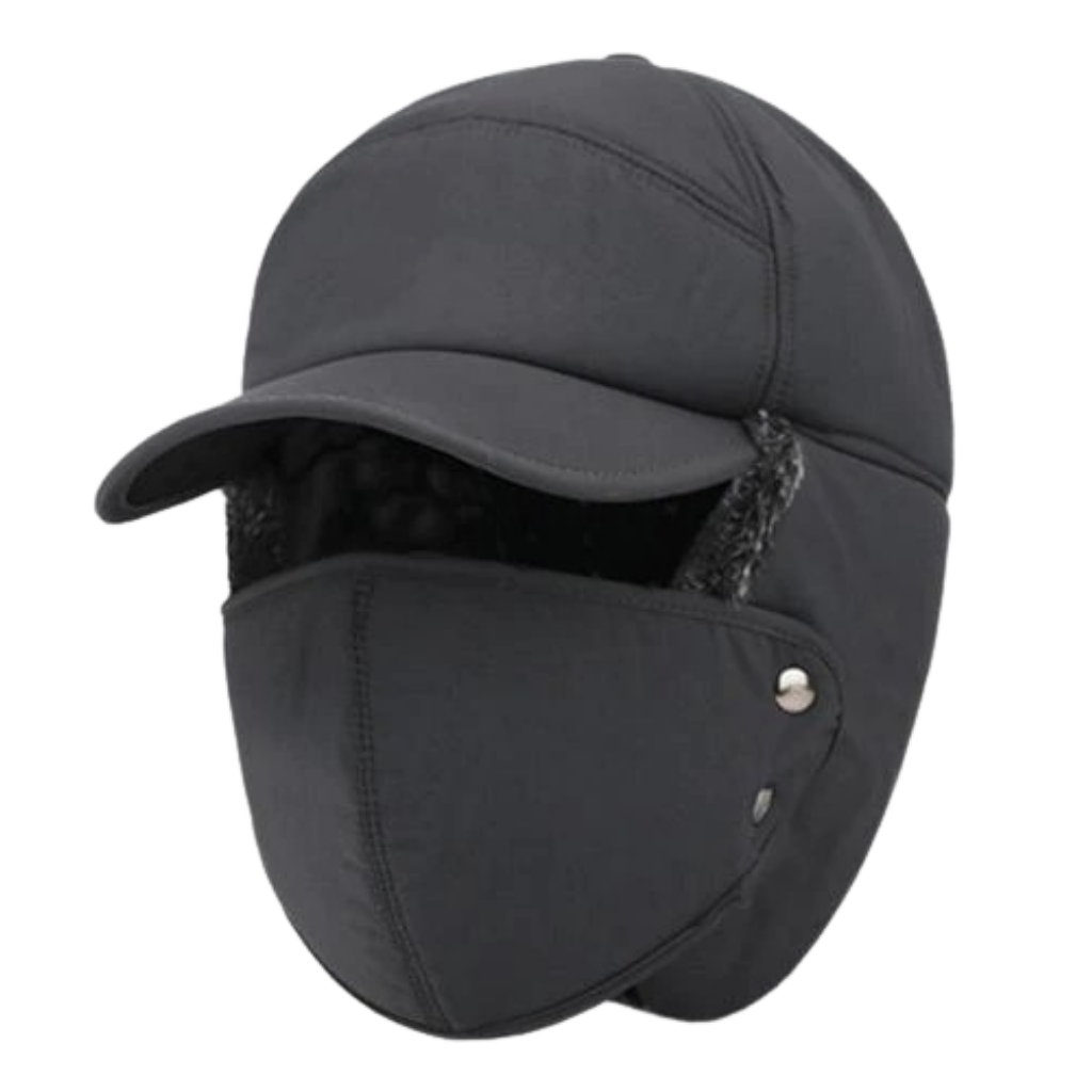 Unisex öron- och ansiktsskydd med hatt - Ozerty