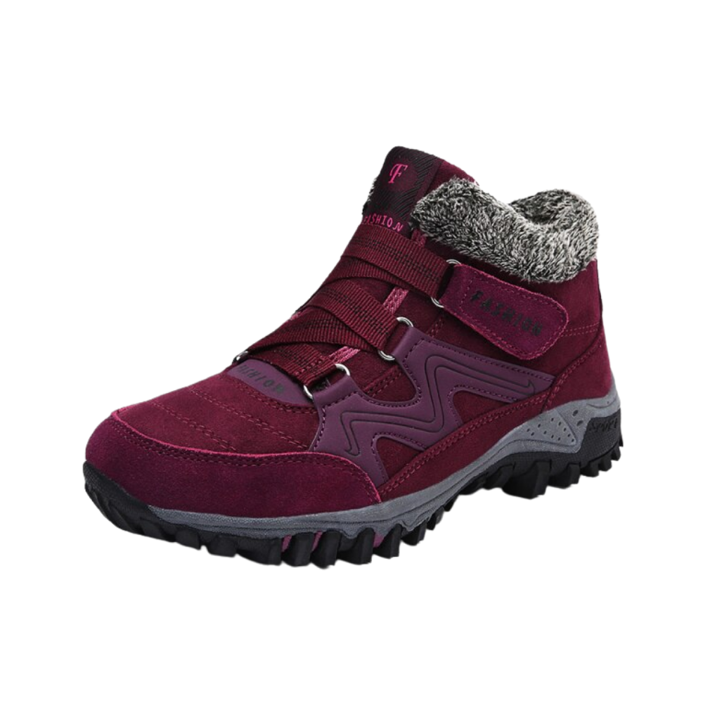 Winter shoes in leather
