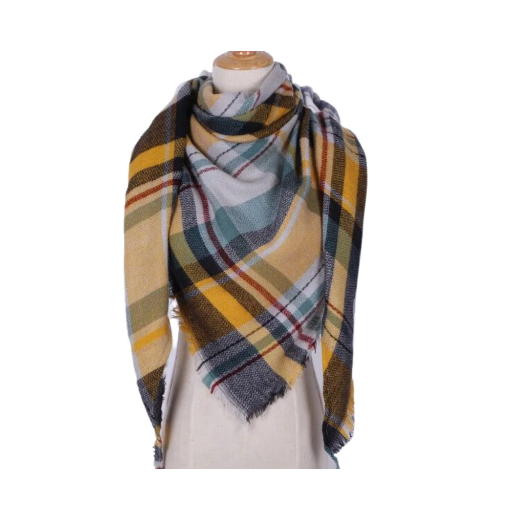 Rutig kashmir halsduk mohair -Lissabon - Ozerty