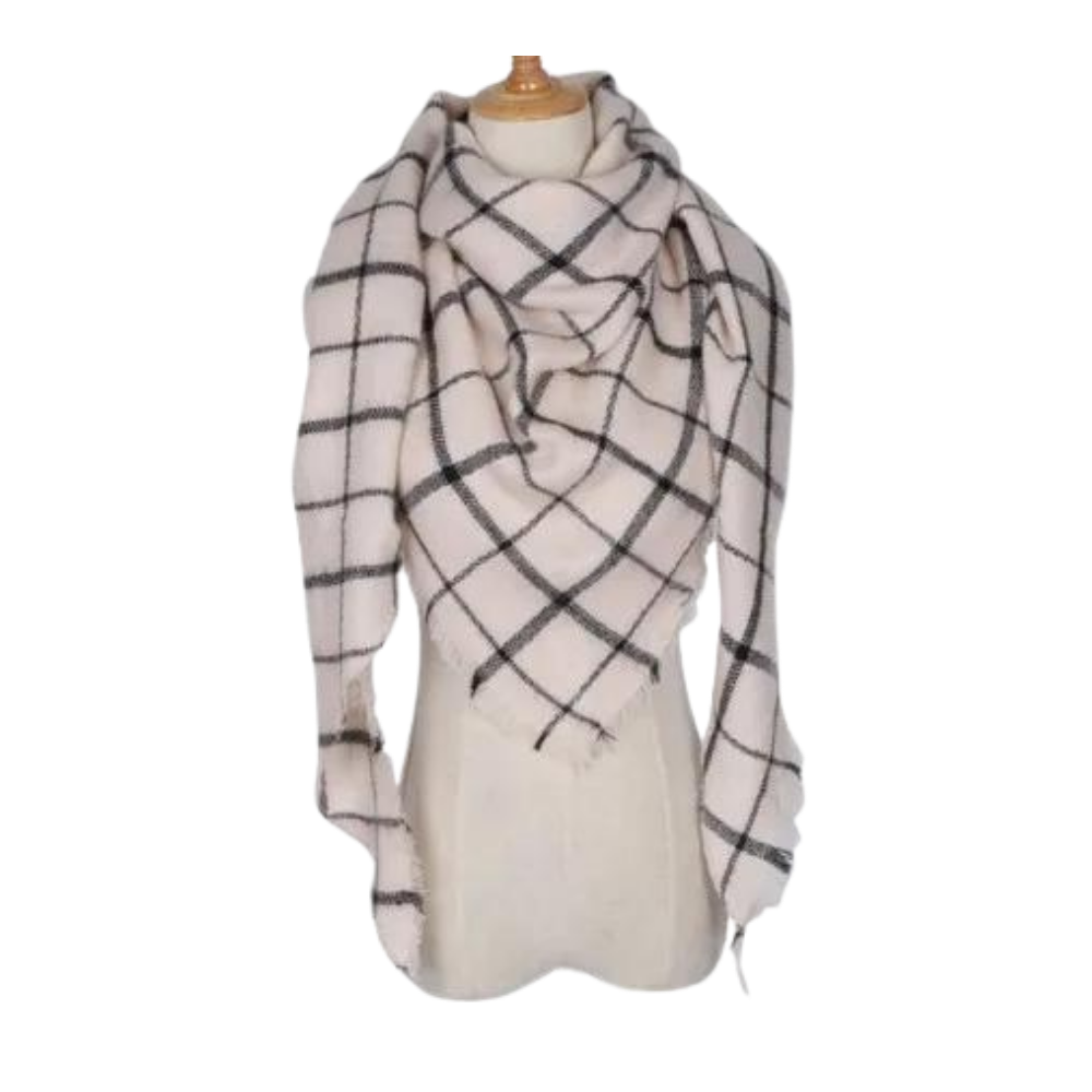 Rutig kashmir halsduk mohair -Prag - Ozerty
