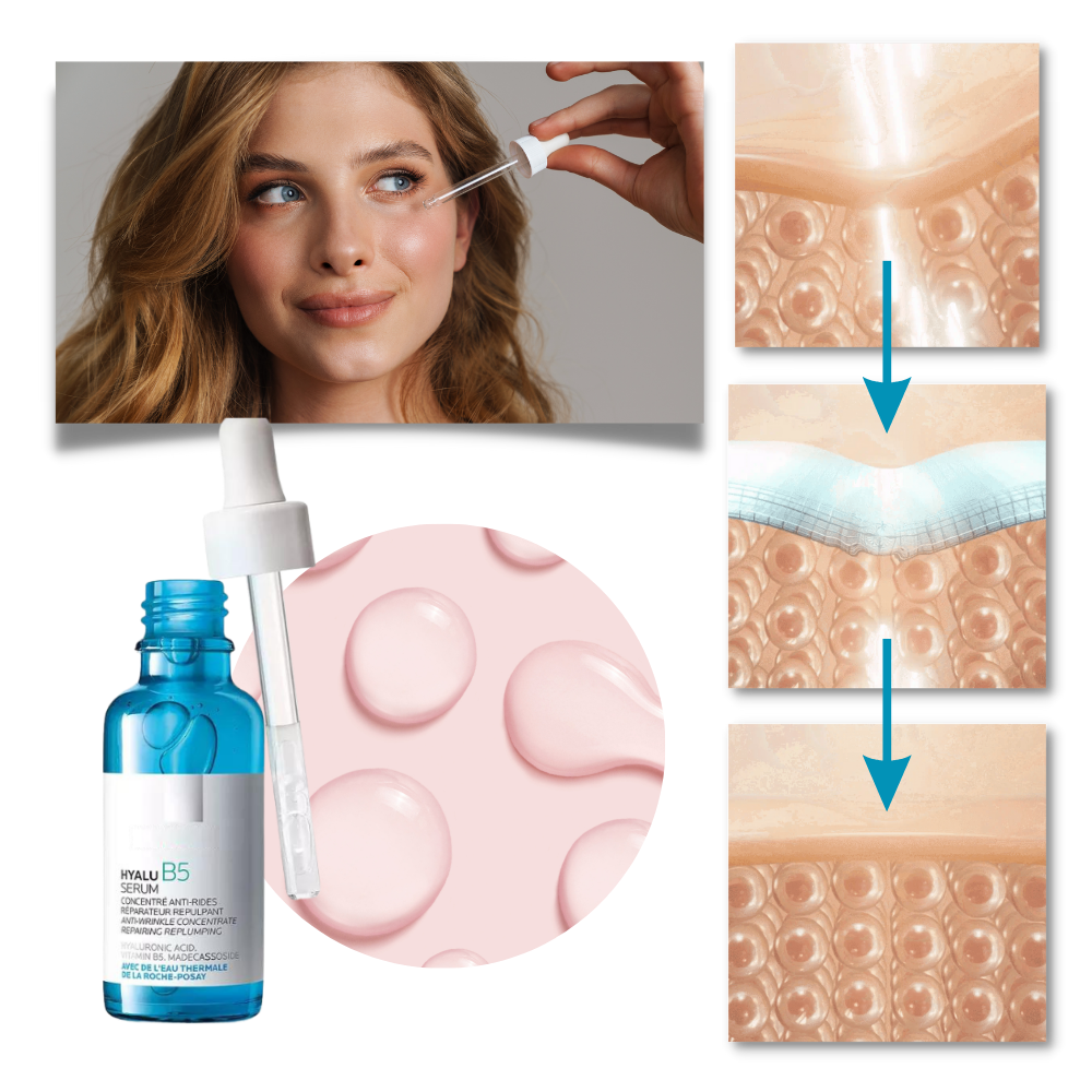 Hyalu B5-serum med hyaluronsyra - Ozerty