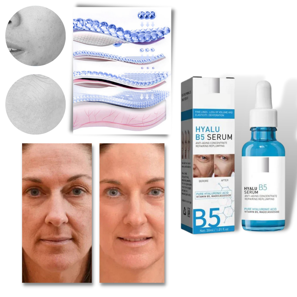 Hyalu B5-serum med hyaluronsyra - Ozerty