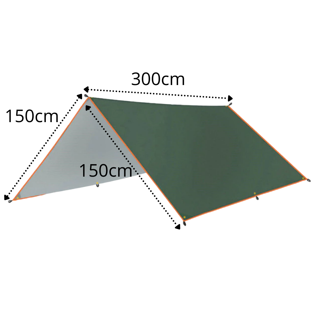 Vattentät camping Tält Set - Ozerty