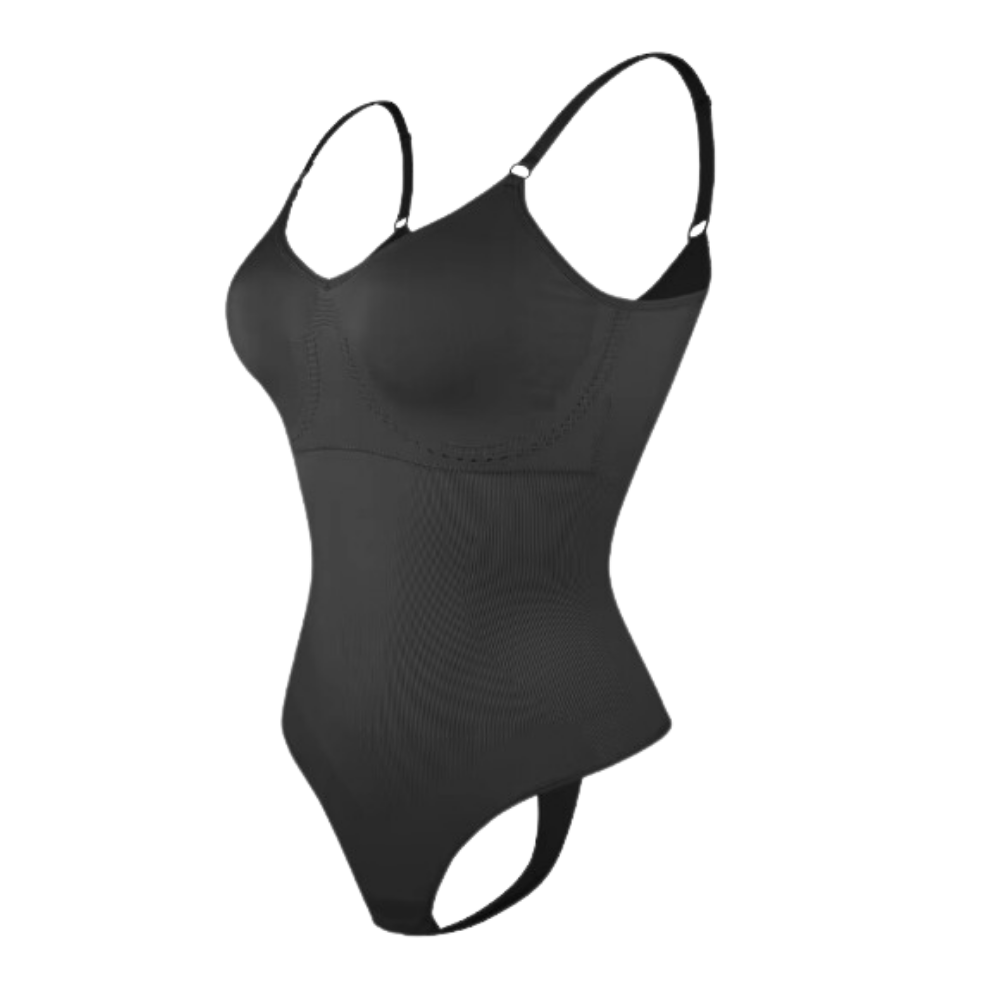 360° Sömlös Body Shaping Suit -Svart - Ozerty