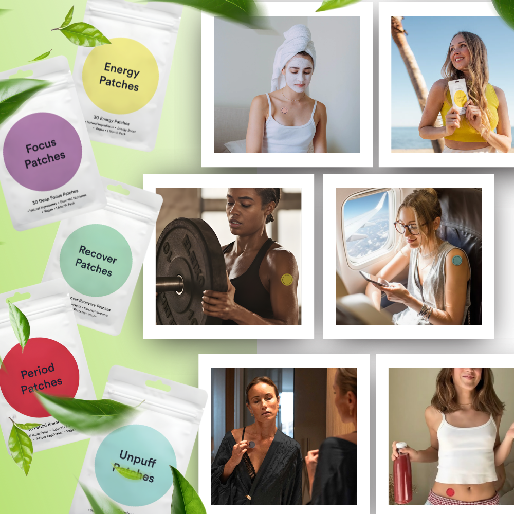 Absorberande wellness-plåster - Ozerty