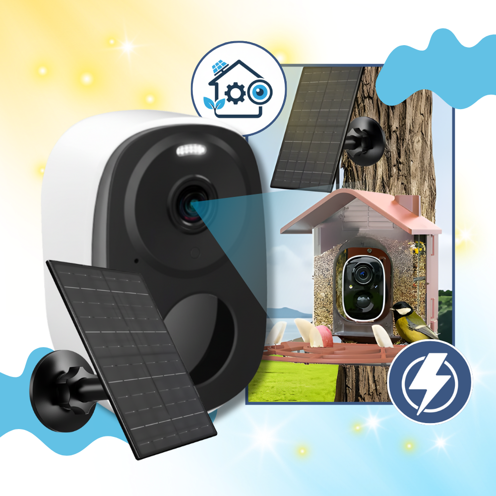 AI-solenergidrivna fågelmatare - Ozerty