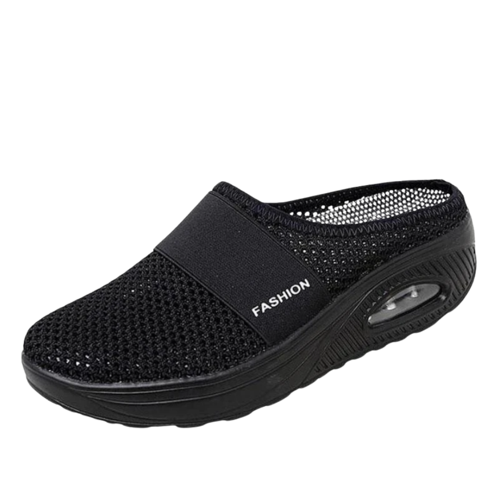 Slip-on-skor med luftkudde -Svart/EU35/US4/UK2Svart/EU36/US5/UK3Svart/EU37/US6/UK4Svart/EU38/US7/UK5Svart/EU39/US8/UK6Svart/EU40/US9/UK7Svart/EU41/US10/UK8Svart/EU42/US11/UK9Svart/EU43/US12/UK10 - Ozerty