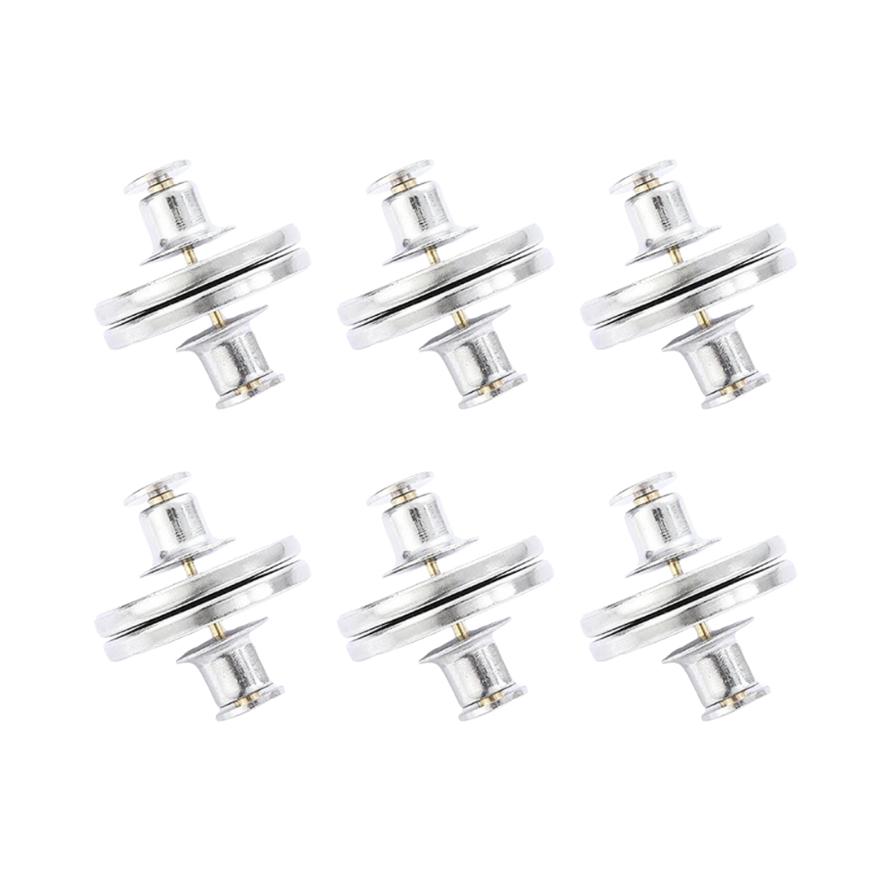 Magnetiska gardinklämmor med anti ljus -17 mm/6 par - Ozerty