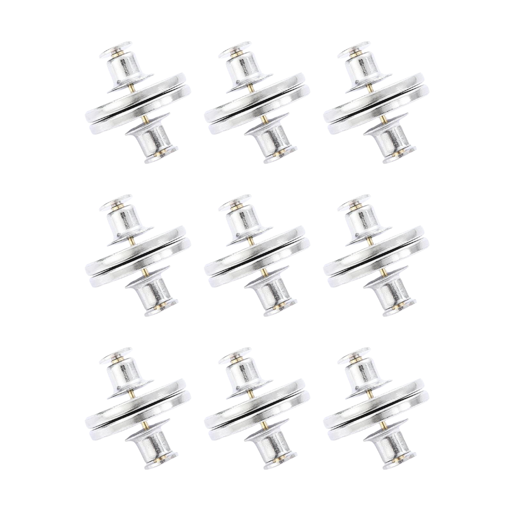 Magnetiska gardinklämmor med anti ljus -17 mm/9 par - Ozerty