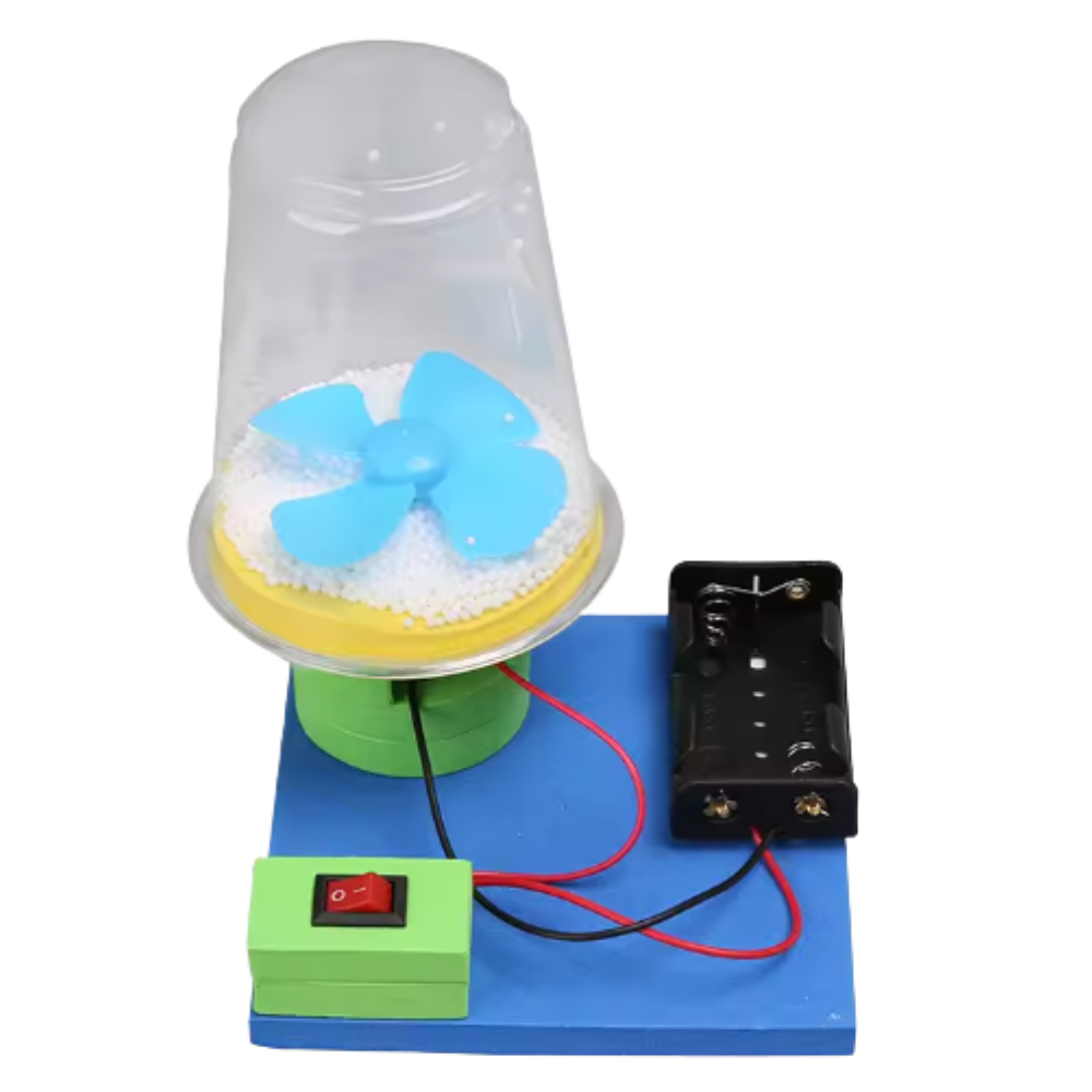 Monteringsbar vetenskapsleksak i trä -Snöstormen - Ozerty