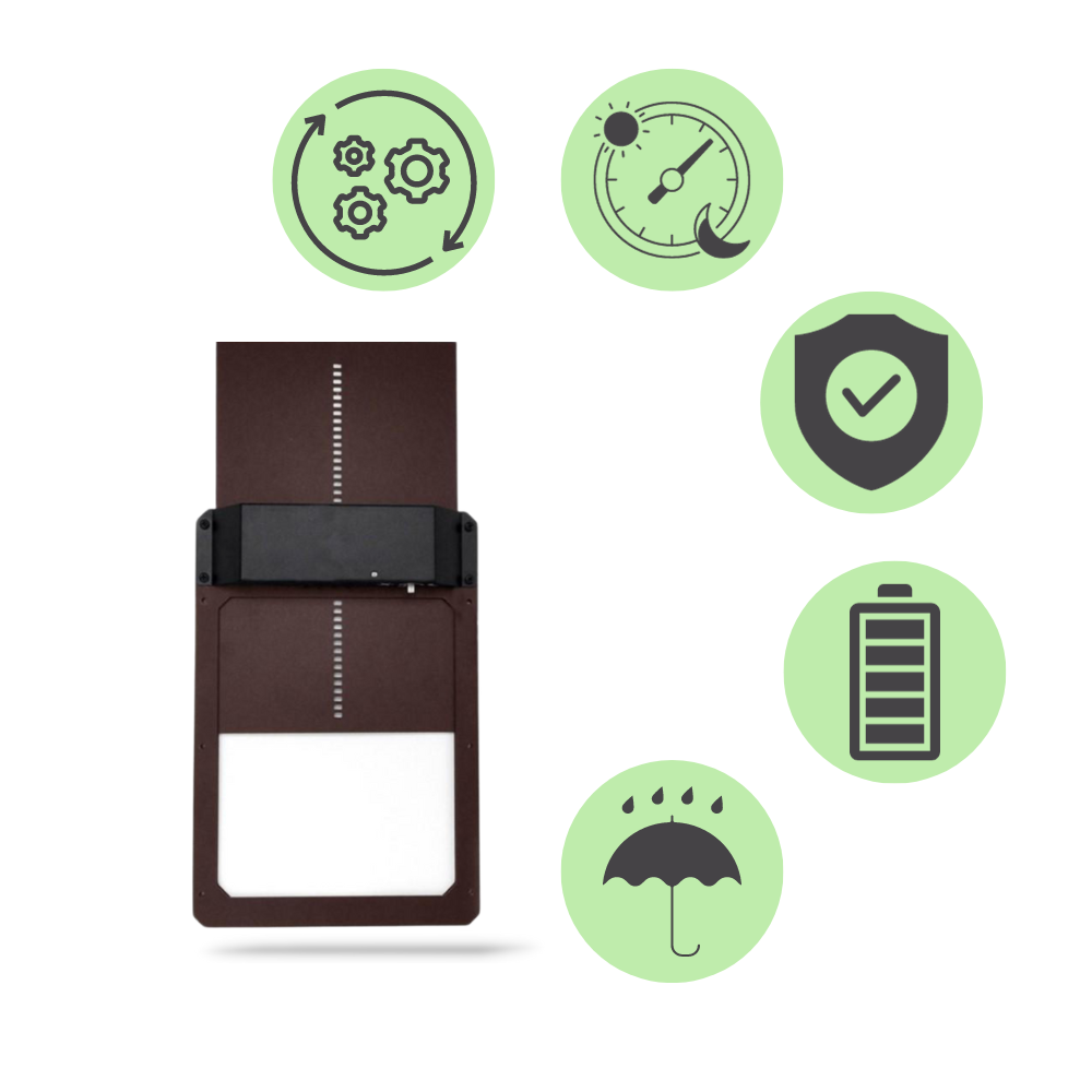 Automatisk dörr för hönshus - Ozerty