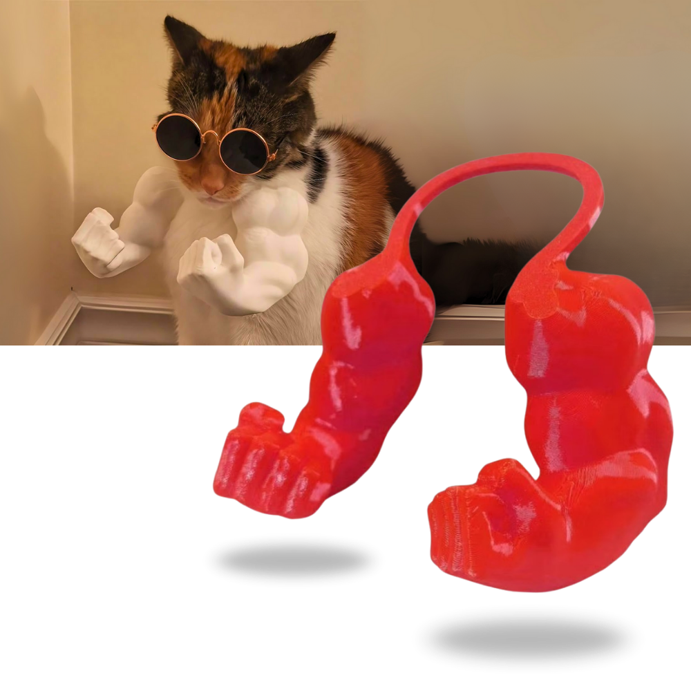 Bodybuilder-Kostym för Katt - Ozerty