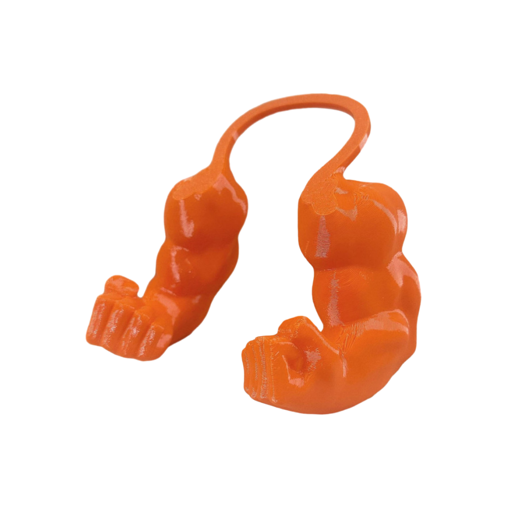 Bodybuilder-Kostym för Katt -Orange - Ozerty