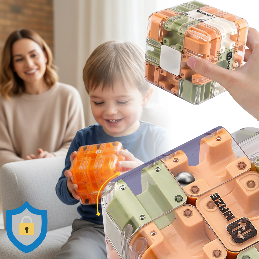 Labyrintkub för hjärnträning - Ozerty