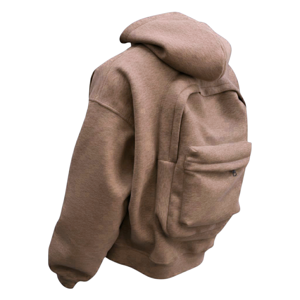 Carry Wear Utility Hoodie -Kaffe - Ozerty