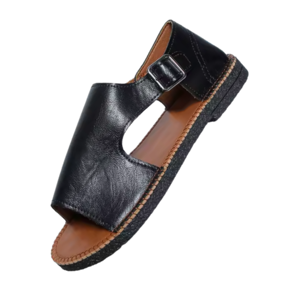 Chica vintage ortopediska sandaler -Svart - Ozerty