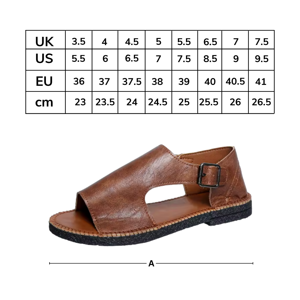Chica vintage ortopediska sandaler - Ozerty