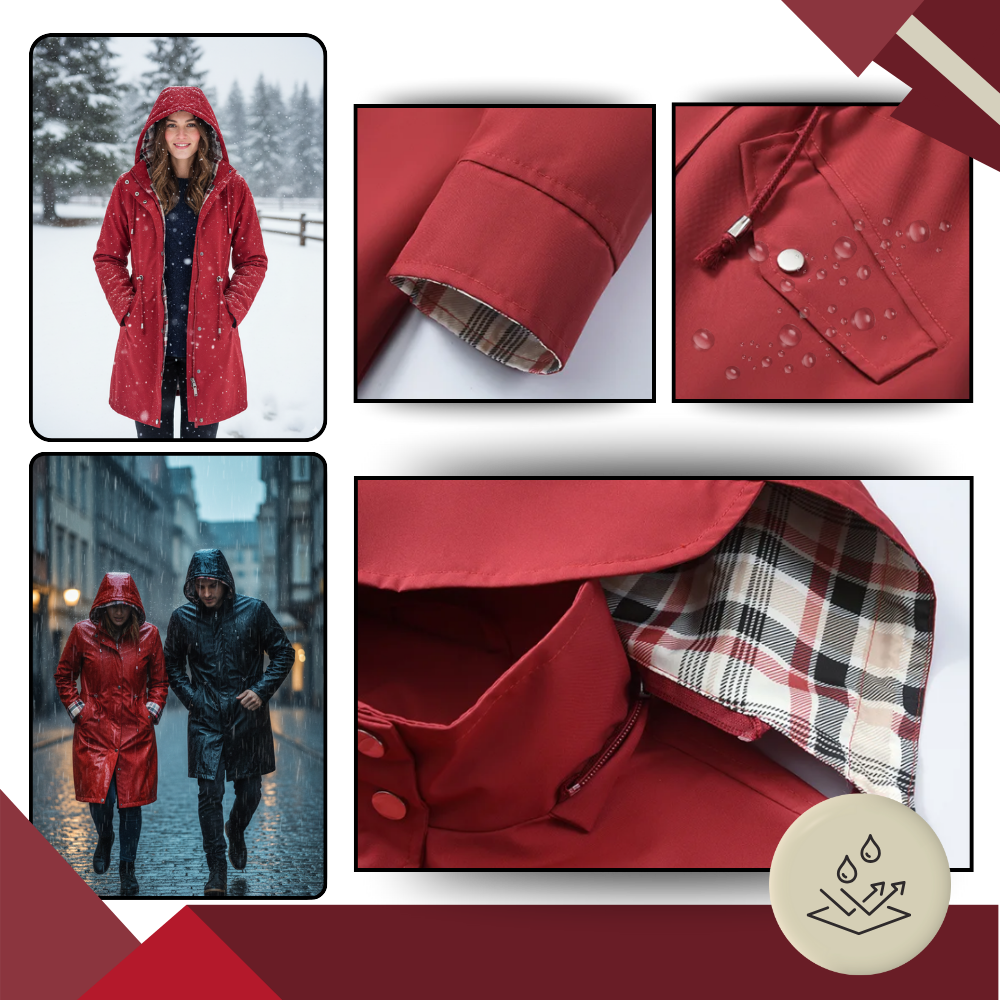 Chic Vattentät Trenchcoat - Ozerty