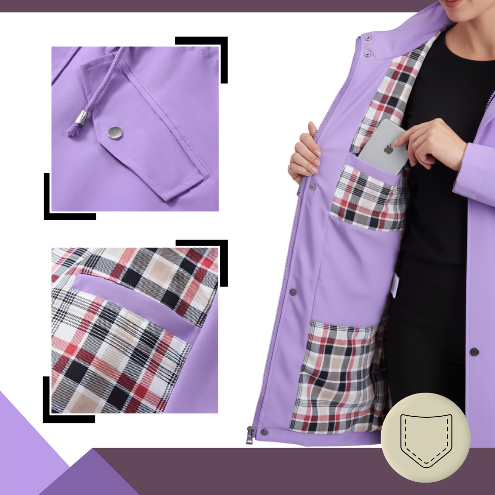 Chic Vattentät Trenchcoat - Ozerty