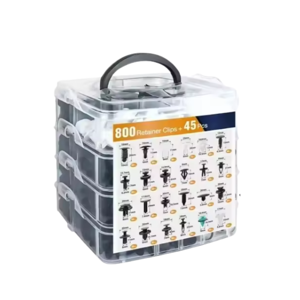 Omfattande bilnitsats -800 st med verktyg - Ozerty