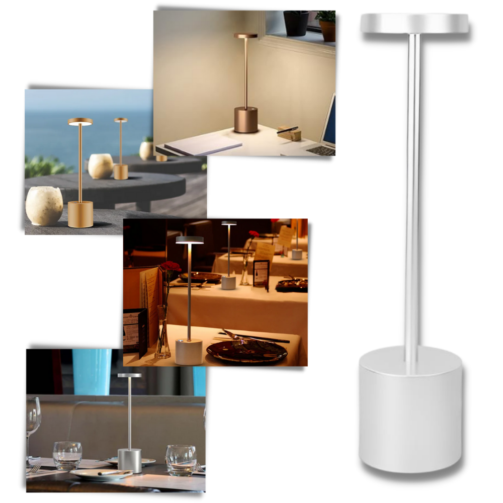 Sladdlös uppladdningsbar bordslampa - Ozerty