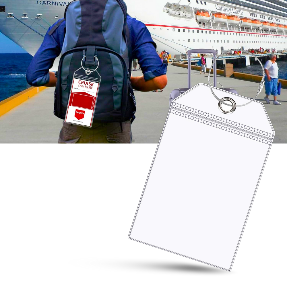 Anpassad Vattentät Bagage-Tag - Ozerty