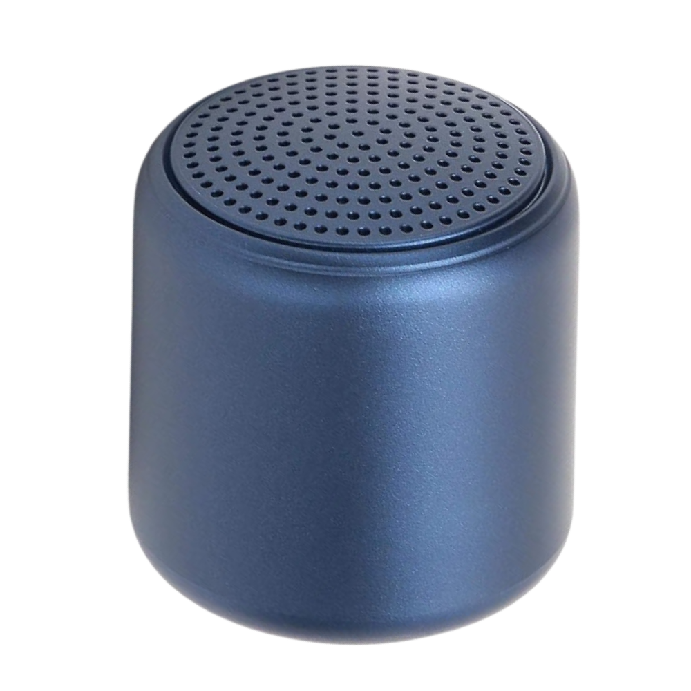 Mini Bluetooth-högtalare med djup bas -Juvel Blue - Ozerty