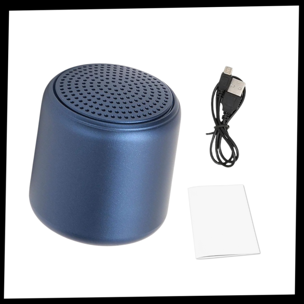 Mini Bluetooth-högtalare med djup bas - Ozerty