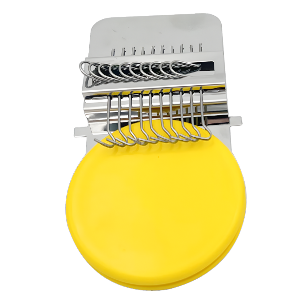 DIY-vävstol för tygreparation -Gul - Ozerty