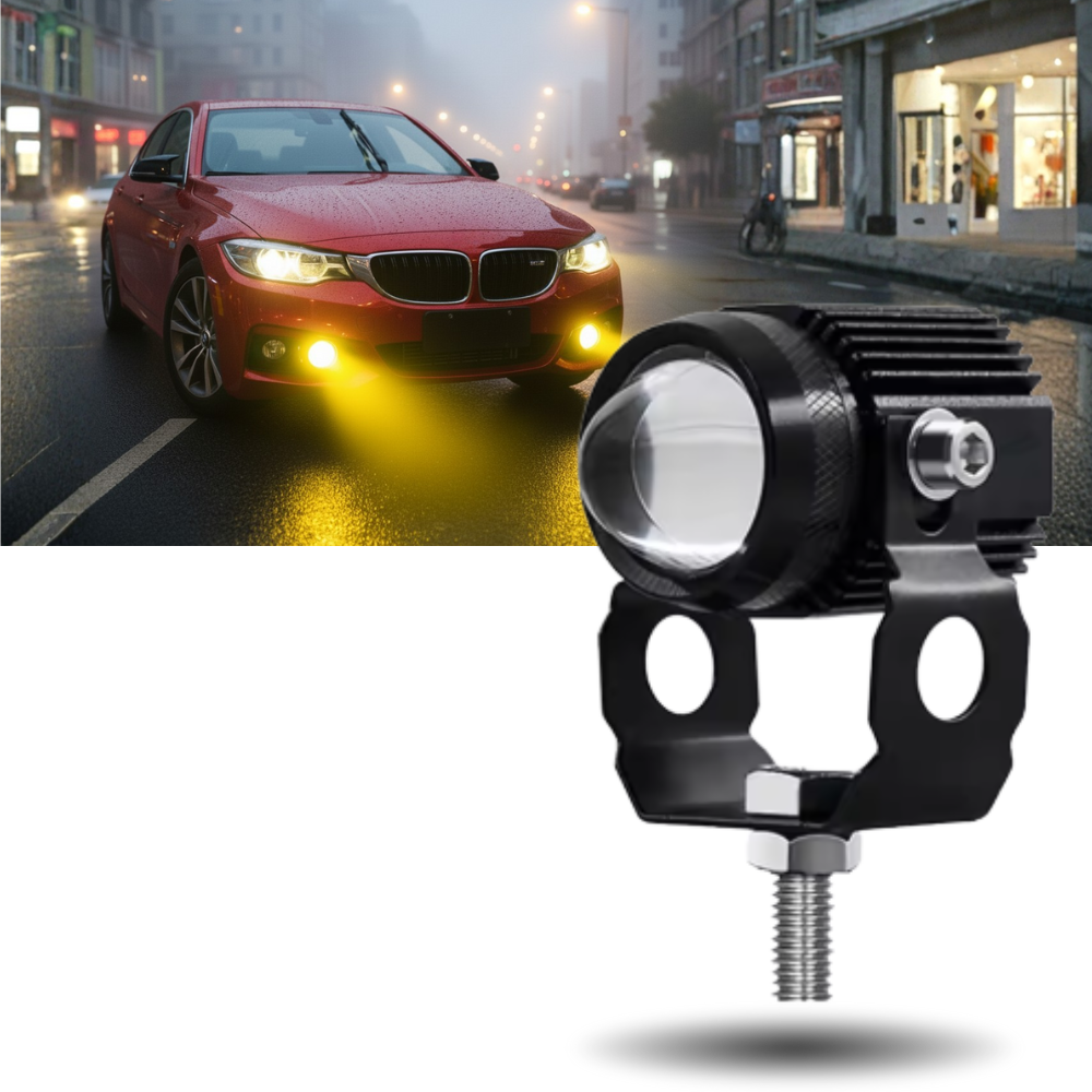 Motorcykelstrålkastare med dubbla lägen - Ozerty