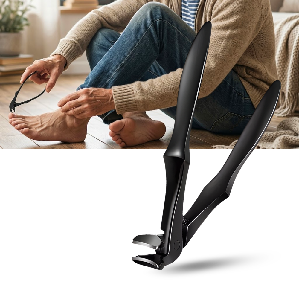 Easy Reach Nagelklippare med långt handtag och uppsamlare - Ozerty