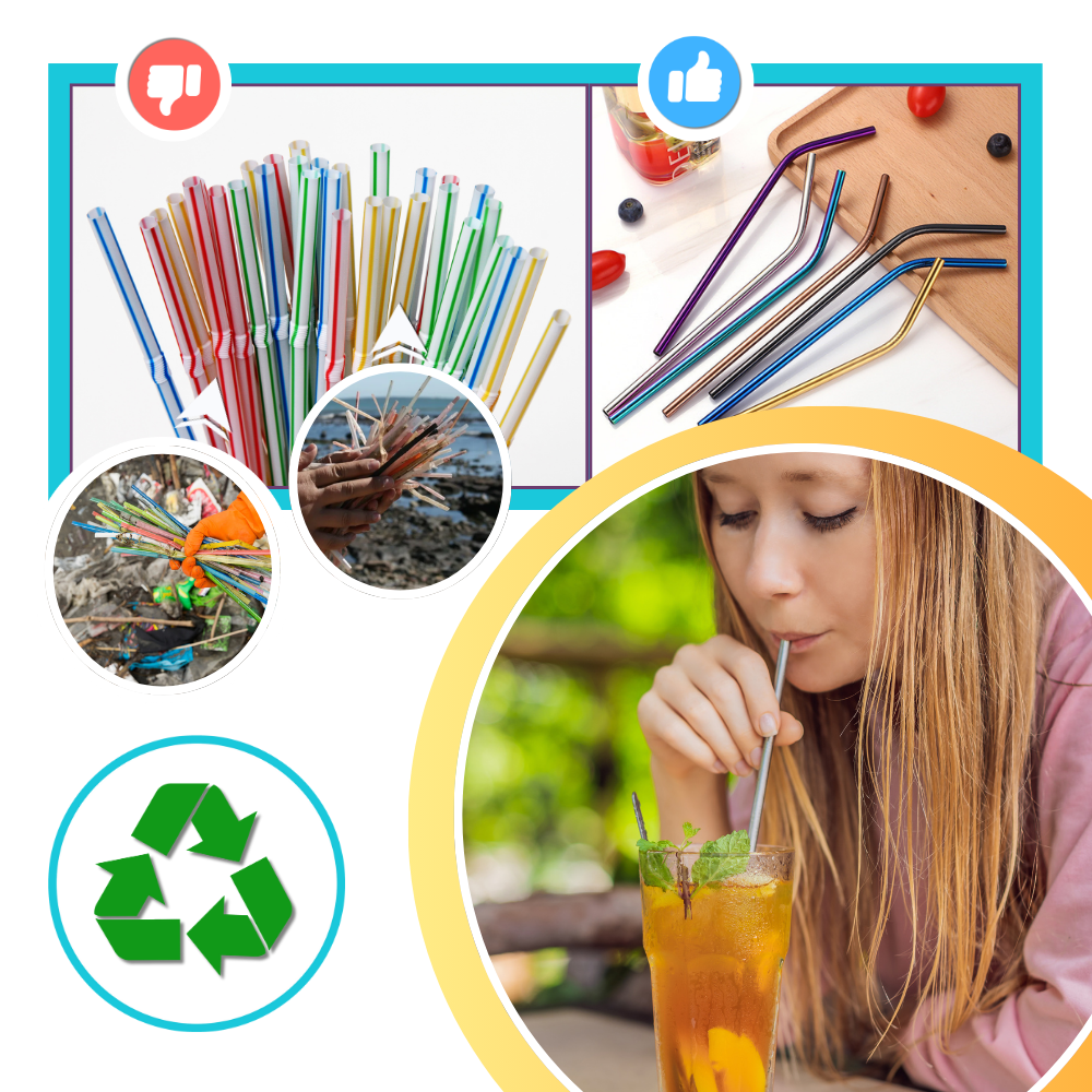 Eco Sip-Sugrör - Ozerty