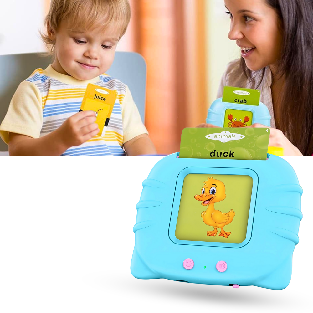 Pedagogiska Talande Flashkort - Ozerty