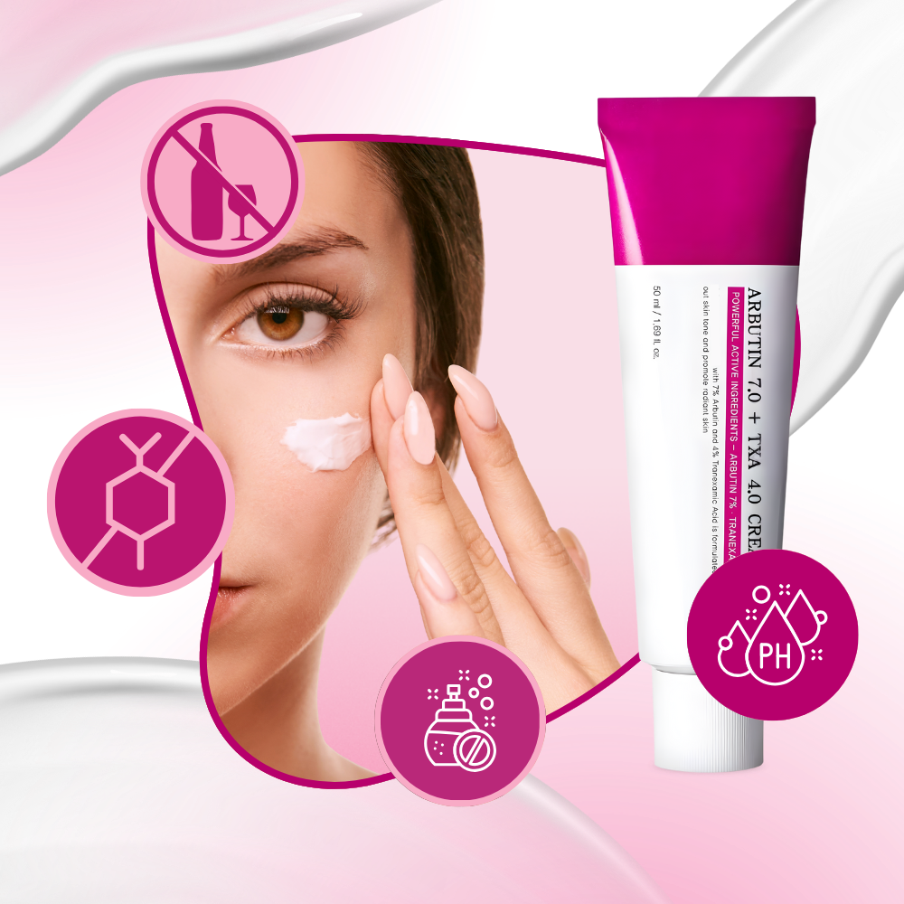 Utjämnande hudkräm med tranexaminsyra - Ozerty